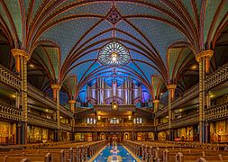Basílica de Notre-Dame, Montreal, Canadá, 2017-08-12, DD 28-30 HDR