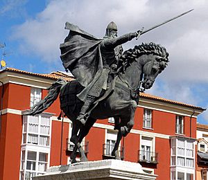 Archivo:Burgos - Estatua del Cid 2