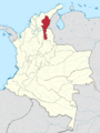 Cesar in Colombia (mainland)