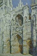Claude Monet - Cathédrale de Rouen. Harmonie bleue et or