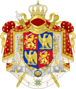 Archivo:Coat of Arms of the Kingdom of Holland (1808)