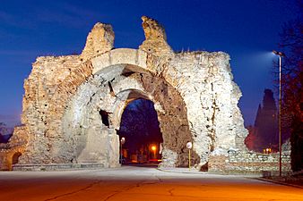 Diocletianopolis The Southern Gate at Night