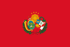 Flag of the Peru-Bolivian Confederation