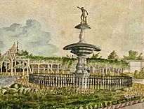 Archivo:Fuente de Narciso dibujo Domingo de Aguirre 1778