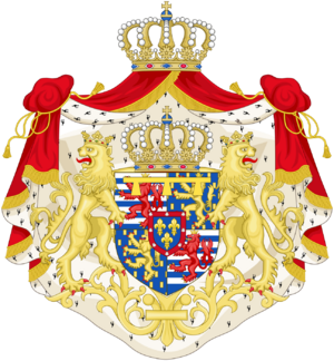 Archivo:Greater coat of arms of the hereditary grand-duke of Luxembourg(2000)