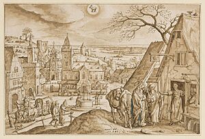 Archivo:Hans Bol - Adriaen Collaert - Emblemata evangelica - Erfgoedfonds Koning Boudewijnstichting - Fonds du Patrimoine Fondation Roi Baudouin - 12