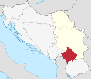 Archivo:Locator map Kosovo in Yugoslavia