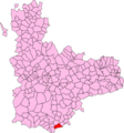 Mapa de San Pablo de la Moraleja