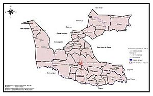 Archivo:Mapa del Municipio de Santa Rosa