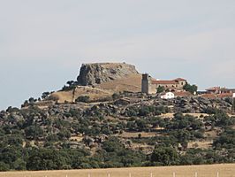 Panorámica del paraje «El Castillo» de Peñausende.