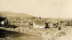 Panoramic Town View, circa 1915, Tekoa, Washington.jpg