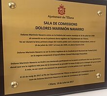 Placa Sala de Comissions Dolores Marimón Navarro (cropped).jpg