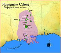 Archivo:Plaquemine culture map HRoe 2010