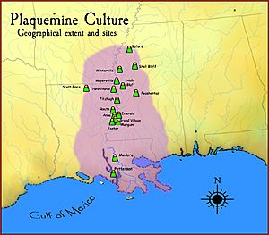 Archivo:Plaquemine culture map HRoe 2010