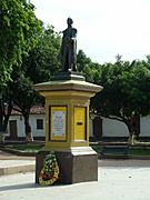 Plaza Bolívar en S Sebastián
