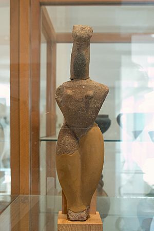 Archivo:Prehistoric clay female figurine, AM Mykonos, 177246