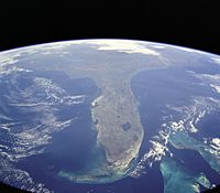 Archivo:STS-95 Florida From Space