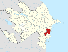 Salyan District in Azerbaijan 2021.svg