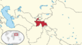 Tajikistan in its region