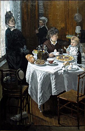 Archivo:The Luncheon by Claude Monet - Städel - Frankfurt am Main - Germany 2017