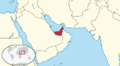 United Arab Emirates in its region