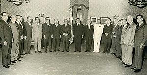 Archivo:1972. Marzo, 13. Gabinete ministerial de Rafael Caldera