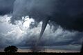 A tornado near Anadarko, Oklahoma, on May 3, 1999