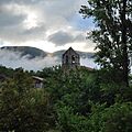 Amanecer con niebla en La Revilla de Herrán