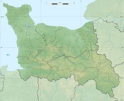 Península de Cotentin ubicada en Baja Normandía