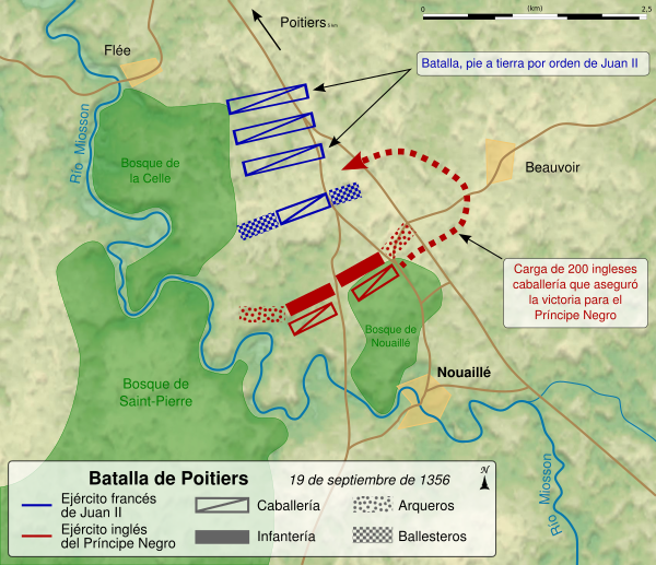 Archivo:Battle of Poitiers 1356 map-es