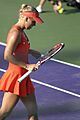 Caroline Wozniaki snapped at match