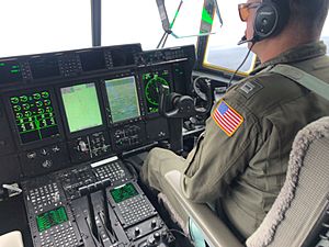 Archivo:Coast Guard air crew conducts overflight search for missing submersible, Titan - 230621-G-MJ422-1001