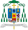 Coat of arms of Carmelo Ballester Nieto Bishop (Vitoria)
