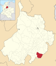 Colombia - Santander - Encino.svg