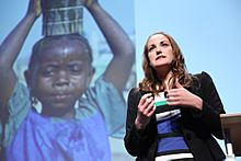 Emily Cummins presenting at the Cusp Conference, Chicago IL September 2011.jpg