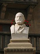Garibaldi a San Marino dettaglio busto