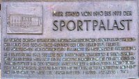 Archivo:Gedenktafel Potsdamer Str 172 (Schöb) Sportpalast