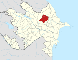 Ismayilli District in Azerbaijan.svg