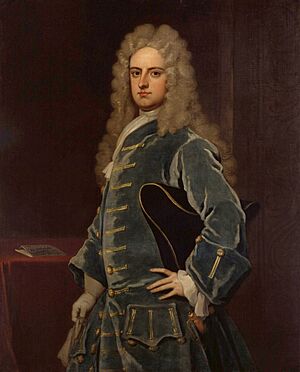 Archivo:James Craggs the Younger by Sir Godfrey Kneller, Bt