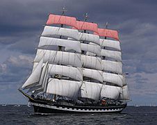 Krusenstern royal sails