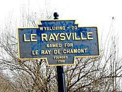 LeRaysville Keystone Marker.jpg