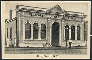 Archivo:Library Westport, ca 1910