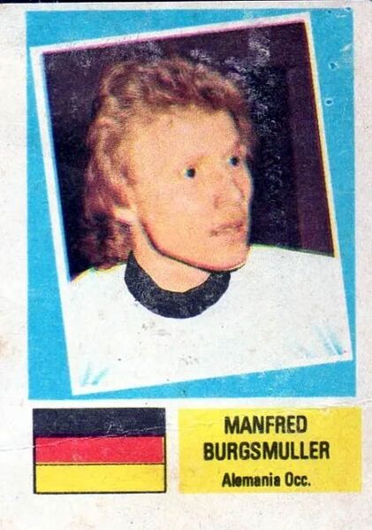 Manfred burgsmuller card