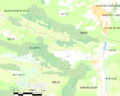 Map commune FR insee code 64128