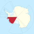 Marie Byrd Land in Antarctica