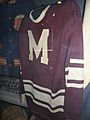 Montreal Maroons jersey at IHHOF