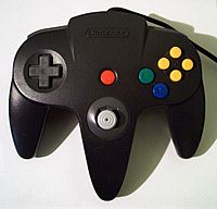 Archivo:N64-controller-black1