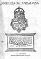 Nobleza del Andalvzia