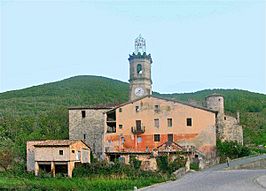 Vista de la iglesia de Santa María