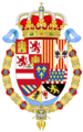 Royal Coat of Arms of Spain (1700-1761)-Common Version